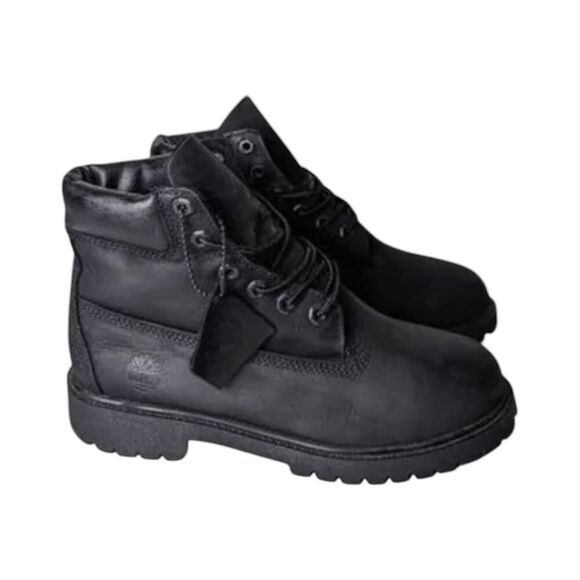 TIMBERLAND 6 Inch Premium Waterproof Boot In Black Size 7.5M - Picture 2 of 9